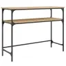 Konsoollaud, Sonoma Tamm, 100X35,5X75 cm Tehispuit