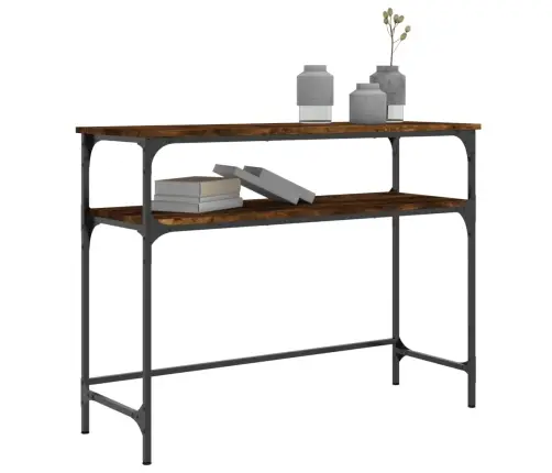 Konsoles Galdiņš, Ozolkoka, 100X35,5X75 Cm, Inženierijas Koks Vidaxl