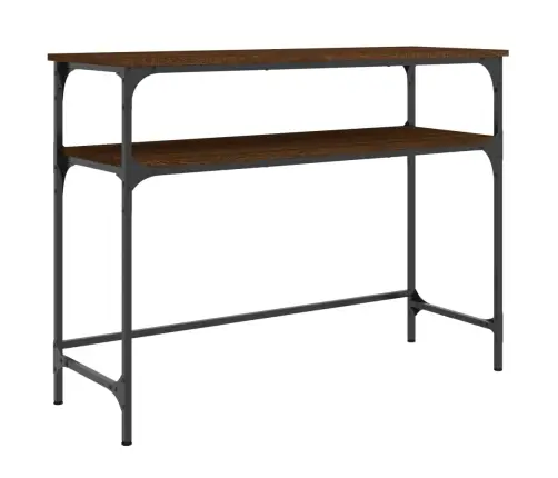 Konsoles Galdiņš, Brūna Koka, 100X35,5X75 Cm, Inženierijas Koks Vidaxl Konsoles Galdiņš, Brūna Koka, 100X35,5X75 Cm, Inženierijas Koks Vidaxl