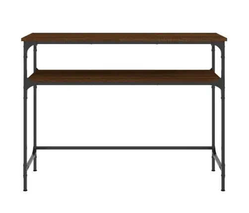 Konsoles Galdiņš, Brūna Koka, 100X35,5X75 Cm, Inženierijas Koks Vidaxl Konsoles Galdiņš, Brūna Koka, 100X35,5X75 Cm, Inženierijas Koks Vidaxl