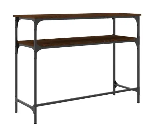 Konsoles Galdiņš, Brūna Koka, 100X35,5X75 Cm, Inženierijas Koks Vidaxl Konsoles Galdiņš, Brūna Koka, 100X35,5X75 Cm, Inženierijas Koks Vidaxl