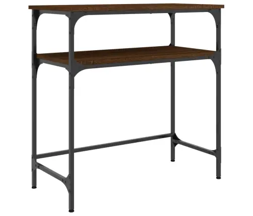 Konsolinis Staliukas, Rudas Ąžuolo, 75X35,5X75cm Mediena