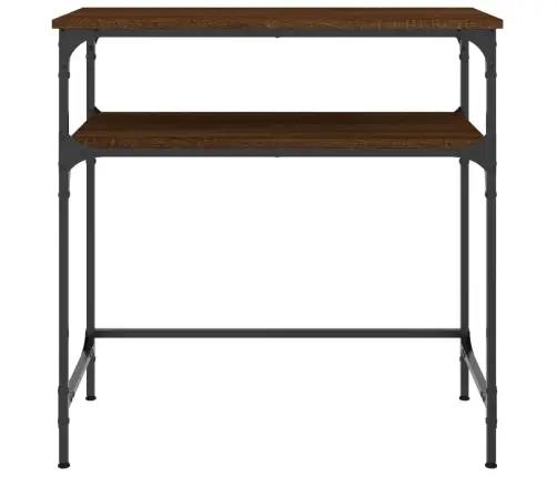 Konsolinis Staliukas, Rudas Ąžuolo, 75X35,5X75cm Mediena