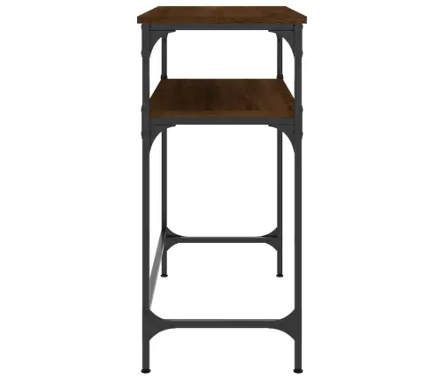 Konsolinis Staliukas, Rudas Ąžuolo, 75X35,5X75cm Mediena