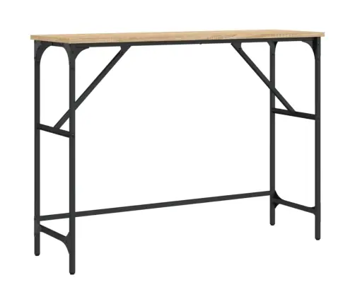 Konsoles Galdiņš, Koka Krāsa, 100X32X75 Cm, Inženierijas Koks Vidaxl