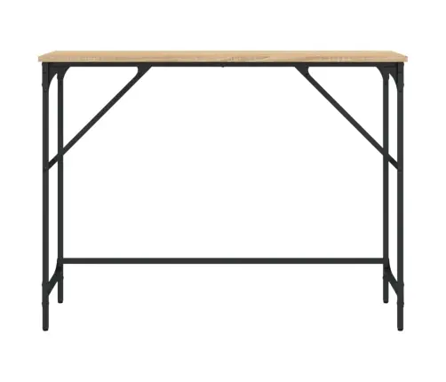 Konsoles Galdiņš, Koka Krāsa, 100X32X75 Cm, Inženierijas Koks Vidaxl