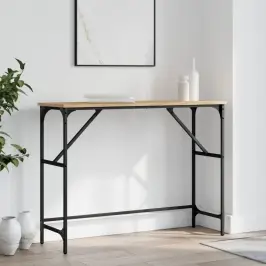 Konsoles Galdiņš, Koka Krāsa, 100X32X75 Cm, Inženierijas Koks Vidaxl