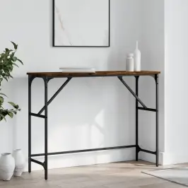 Konsoles Galdiņš, Koka Krāsa, 100X32X75 Cm, Inženierijas Koks Vidaxl