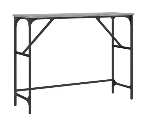 Konsoollaud, Hall Sonoma Tamm, 100X32X75 cm Tehispuit