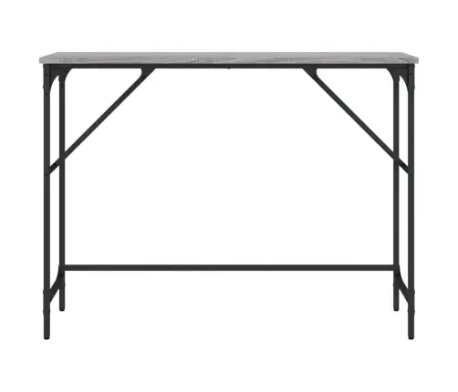 Konsoollaud, Hall Sonoma Tamm, 100X32X75 cm Tehispuit