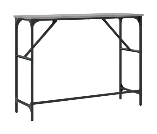 Konsoollaud, Hall Sonoma Tamm, 100X32X75 cm Tehispuit