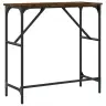 Konsoles Galdiņš, Ozolkoka, 75X32X75 Cm, Inženierijas Koks Vidaxl Konsoles Galdiņš, Ozolkoka, 75X32X75 Cm, Inženierijas Koks Vidaxl