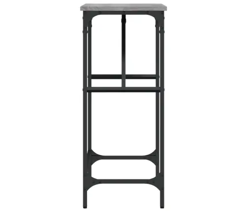 Konsoles Galdiņš, Pelēcīgs, 75X32X75 Cm, Inženierijas Koks Vidaxl