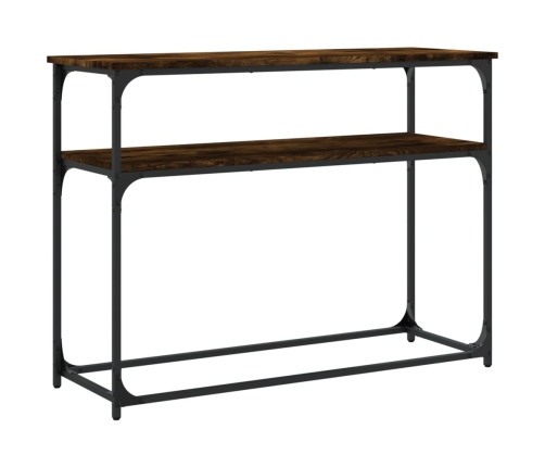 Konsoles Galdiņš, Ozolkoka, 100X35,5X75 Cm, Inženierijas Koks Vidaxl