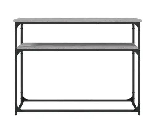 Konsoollaud, Hall Sonoma Tamm, 100X35,5X75 cm Tehispuit