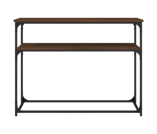 Konsolinis Staliukas, Rudas Ąžuolo, 100X35,5X75cm Mediena