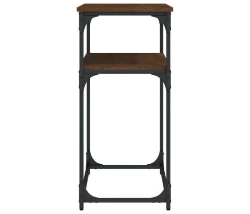 Konsoles Galdiņš, Brūna Koka, 100X35,5X75 Cm, Inženierijas Koks Vidaxl