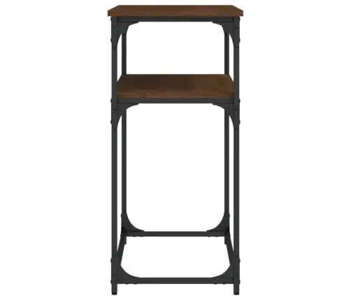 Konsolinis Staliukas, Rudas Ąžuolo, 100X35,5X75cm Mediena