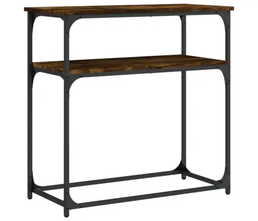 Konsoles Galdiņš, Ozolkoka, 75X35,5X75 Cm, Inženierijas Koks Vidaxl