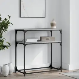Konsoollaud, Hall Sonoma Tamm, 75X35,5X75 cm Tehispuit