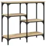 Konsoollaud Sonoma Tamm 80 X 29 X 75 Cm Töödeldud Puit Konsoollaud Sonoma Tamm 80 X 29 X 75 Cm Töödeldud Puit