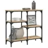 Konsoollaud Sonoma Tamm 80 X 29 X 75 Cm Töödeldud Puit Konsoollaud Sonoma Tamm 80 X 29 X 75 Cm Töödeldud Puit