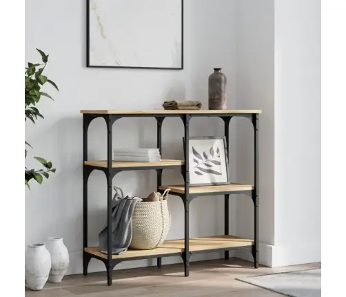 Konsoollaud Sonoma Tamm 80 X 29 X 75 Cm Töödeldud Puit Konsoollaud Sonoma Tamm 80 X 29 X 75 Cm Töödeldud Puit