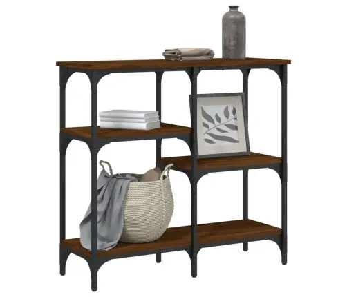 Konsoles Galdiņš, Brūns, 80X29X75 Cm, Inženierijas Koks Vidaxl