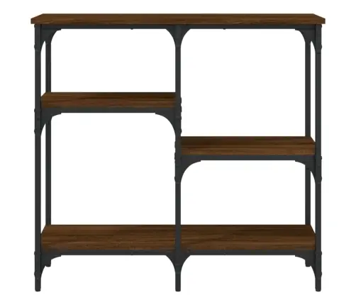 Konsoles Galdiņš, Brūns, 80X29X75 Cm, Inženierijas Koks Vidaxl