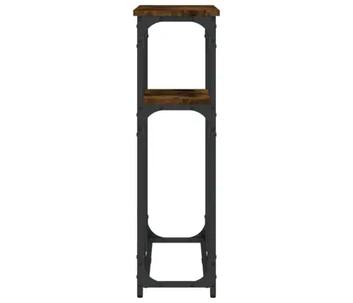 Konsolinis Staliukas, Dūminio Ąžuolo, 90X22,5X75cm Mediena