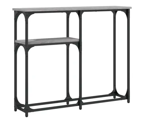 Konsoollaud, Hall Sonoma Tamm, 90X22,5X75 cm Tehispuit