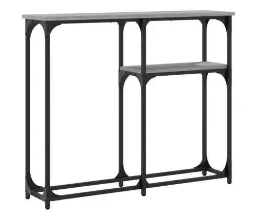 Konsoollaud, Hall Sonoma Tamm, 90X22,5X75 cm Tehispuit