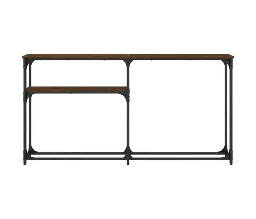 Konsoles Galdiņš, Brūna Koka, 145X22,5X75 Cm, Inženierijas Koks Vidaxl