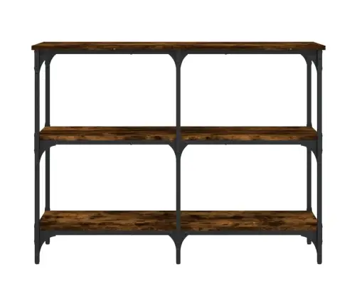 Konsoollaud, Suitsutatud Tamm, 100X29X75 cm Tehispuit