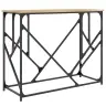 Konsoles Galdiņš, Koka Krāsa, 100X40X80 Cm, Inženierijas Koks Vidaxl