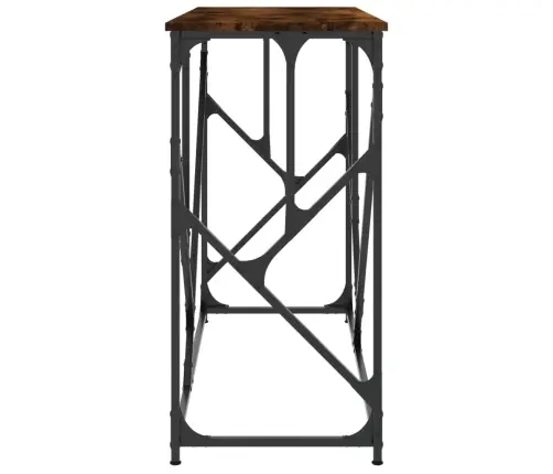 Konsoles Galdiņš, Kvēpināta Ozolkoka, 100X40X80 Cm, Koks Vidaxl