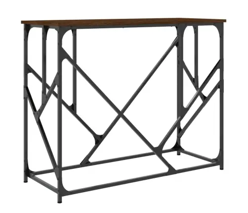 Konsoles Galdiņš, Brūns, 100X40X80 Cm, Inženierijas Koks Vidaxl