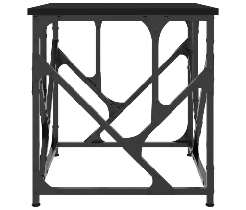 Kafijas Galdiņš, Melns, 45X45X47,5 Cm, Inženierijas Koks Vidaxl