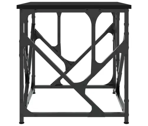 Kafijas Galdiņš, Melns, 45X45X47,5 Cm, Inženierijas Koks Vidaxl