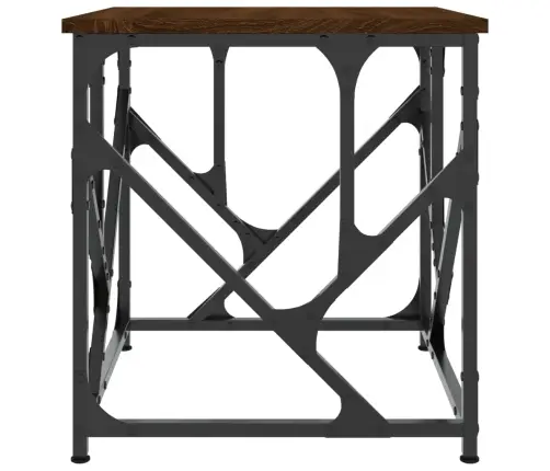 Kavos Staliukas, Rudas Ąžuolo, 45X45X47,5cm Apdirbta Mediena