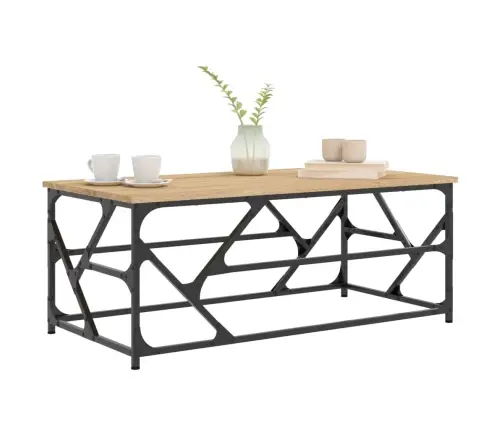 Kohvilaud, Sonoma Tamm, 100 X 50 X 40 cm Tehispuit