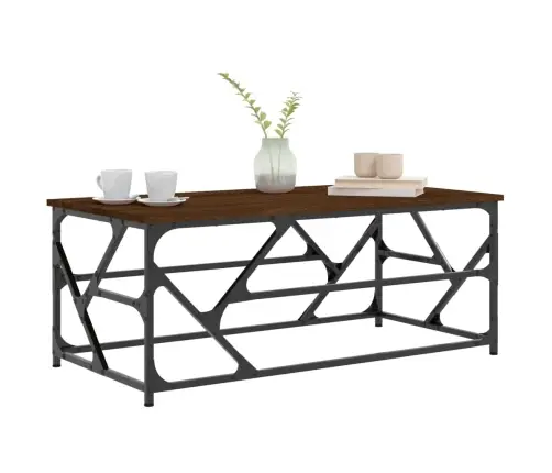 Kafijas Galdiņš, Ozola Krāsa, 100X50X40 Cm, Inženierijas Koks Vidaxl