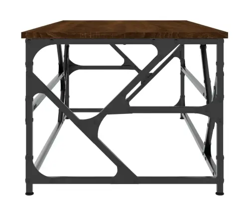 Kafijas Galdiņš, Ozola Krāsa, 100X50X40 Cm, Inženierijas Koks Vidaxl