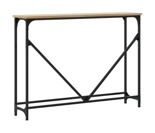 Konsoles Galdiņš, Koka Krāsa, 102X22,5X75 Cm, Inženierijas Koks Vidaxl