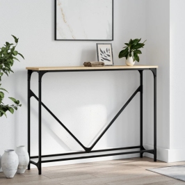 Konsoles Galdiņš, Koka Krāsa, 102X22,5X75 Cm, Inženierijas Koks Vidaxl