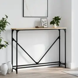 Konsoles Galdiņš, Koka Krāsa, 102X22,5X75 Cm, Inženierijas Koks Vidaxl