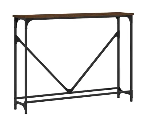 Konsoollaud, Pruun Tamm, 102 X 22,5 X 75 cm Tehispuit