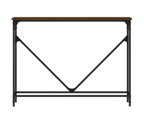 Konsoollaud, Pruun Tamm, 102 X 22,5 X 75 cm Tehispuit