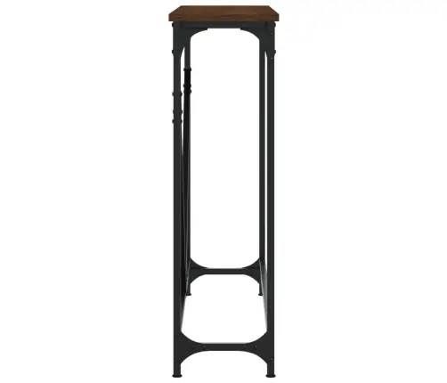 Konsoollaud, Pruun Tamm, 102 X 22,5 X 75 cm Tehispuit