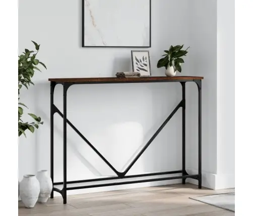 Konsoollaud, Pruun Tamm, 102 X 22,5 X 75 cm Tehispuit